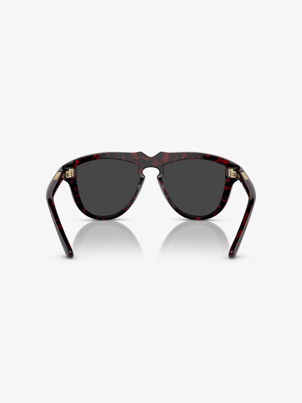 Burberry Red Havana Pilot Men’s Sunglasses  NIB Full Inclusion - Picture 4 of 7
